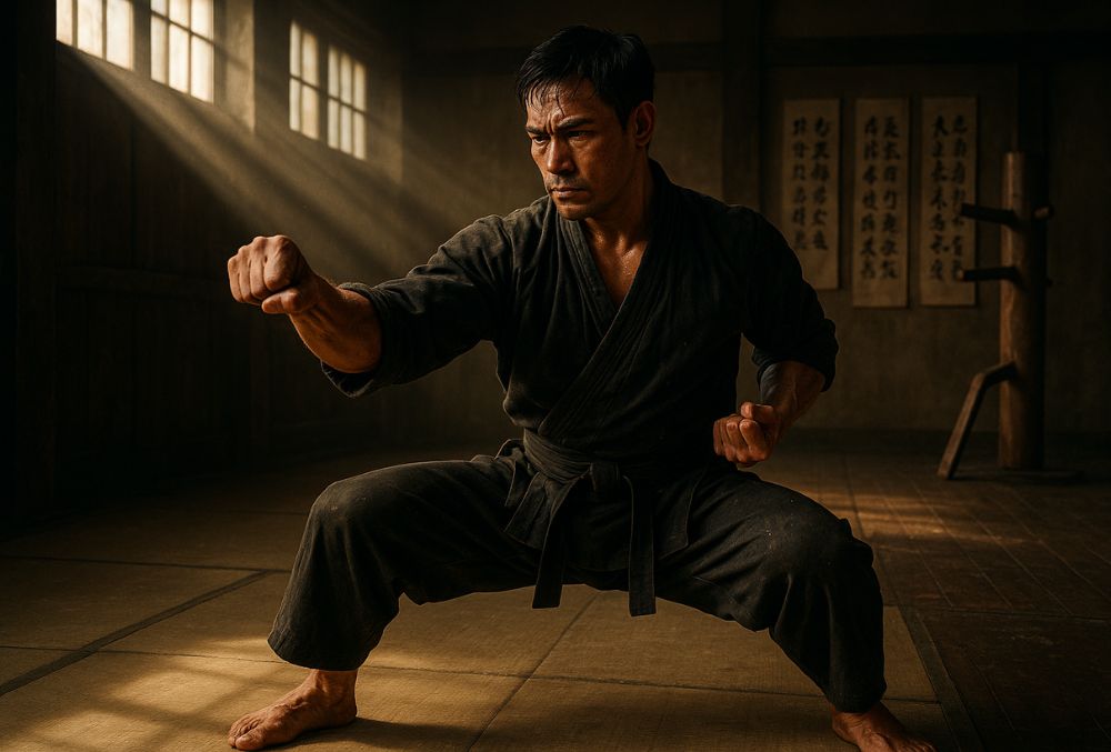how martial arts actors train